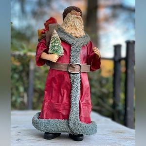 Clothtique Possible Dreams vintage Santa Clause Christmas decor